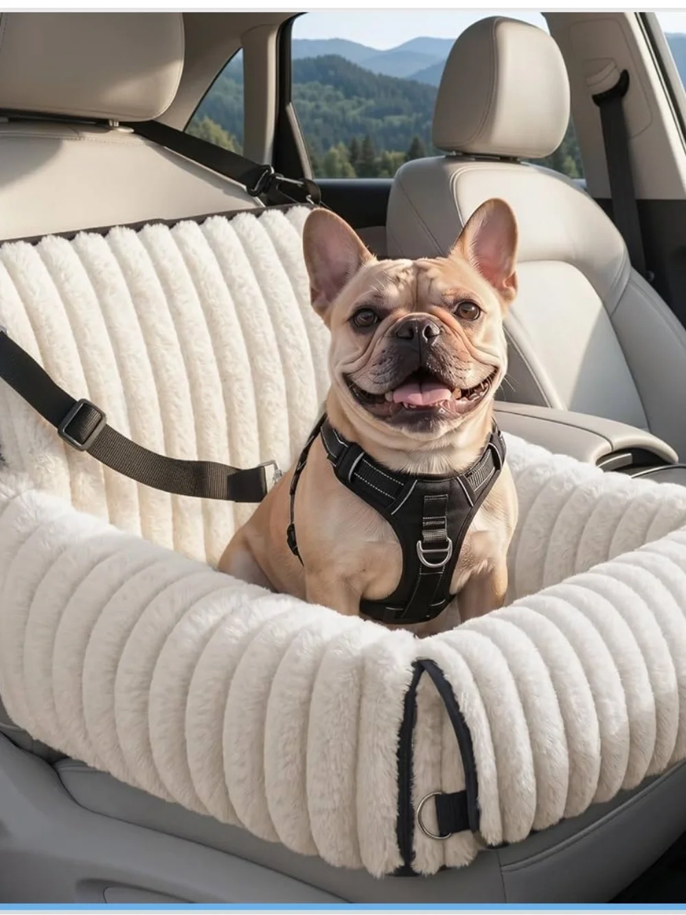 MixJoy 6-in-1 Dog Car Seat for Small/Medium Dogs up to 25 lbs. New
